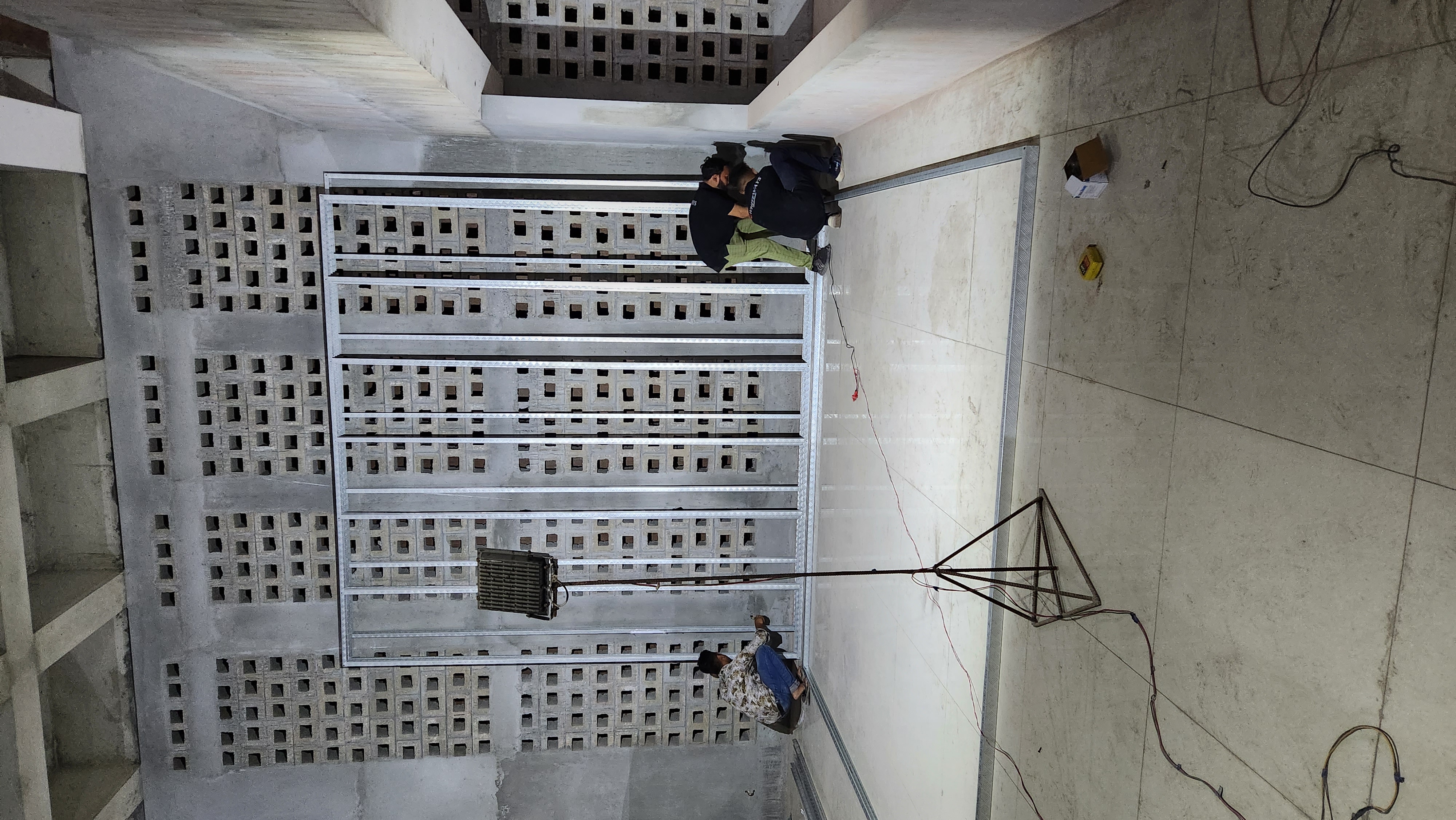Ekhon TV studio infrastructure work