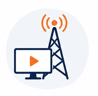Media network radio production, playout and content distribution systems